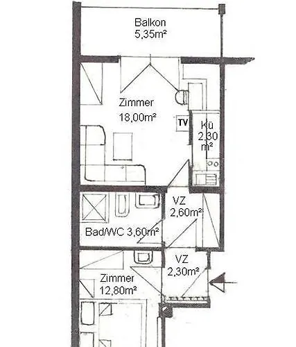 Haus Bergblick Apartamento *
